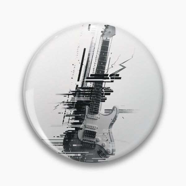Item preview, Disintegrating Guitar3, Generative Ai designed and sold by CedNrb.
