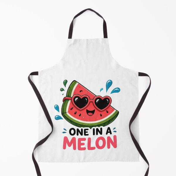 Item preview, One in a Melon Cute Watermelon Sticker | Kawaii Summer Fruit Pun | Funny Aesthetic Gift designed and sold by RidaSalArt.