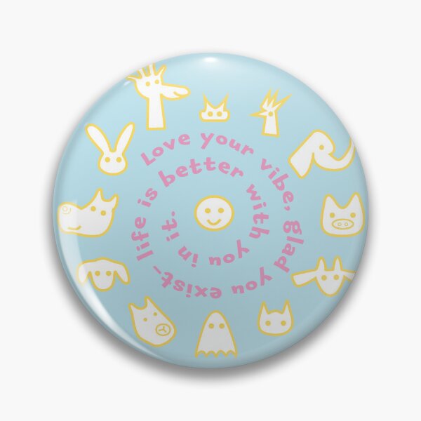 Item preview, Love Your Vibe- Cute Animals Circle designed and sold by 213 Studio.