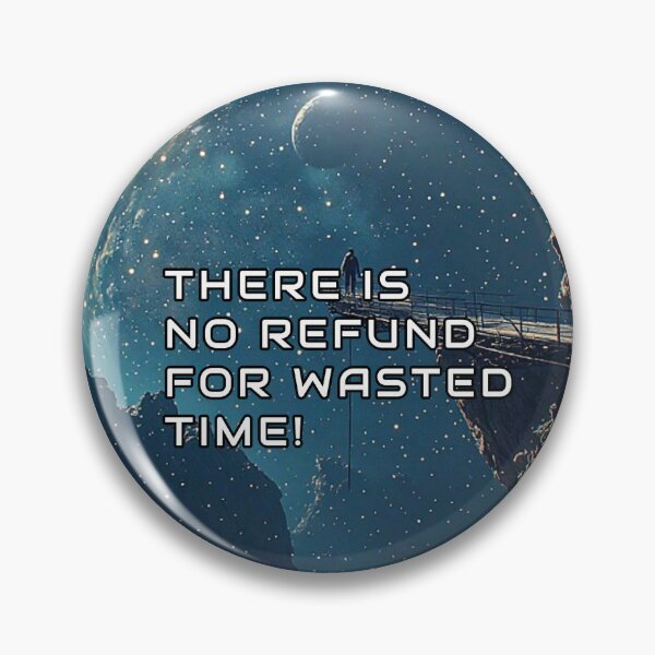 Item preview, Motivational Quote about no procrastination and no waste time! designed and sold by Giulivo Store Graphic.