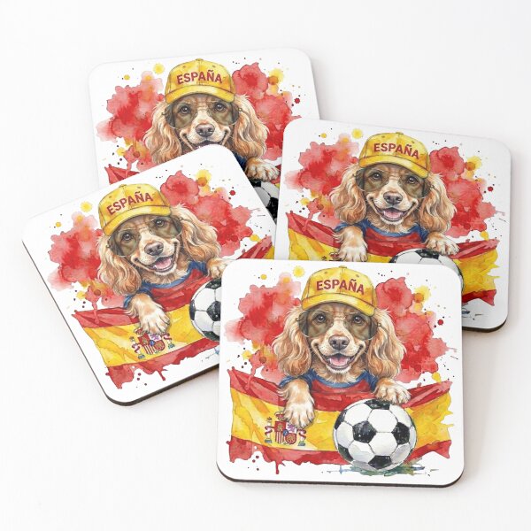 Item preview, Cocker spaniel World Cup Spain Suppawter designed and sold by The Suppawters.