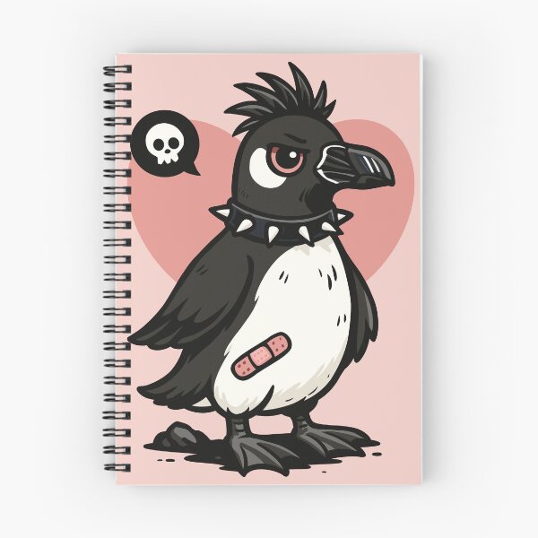 Item preview, Emo Punk Great Auk designed and sold by Ghost on Toast.