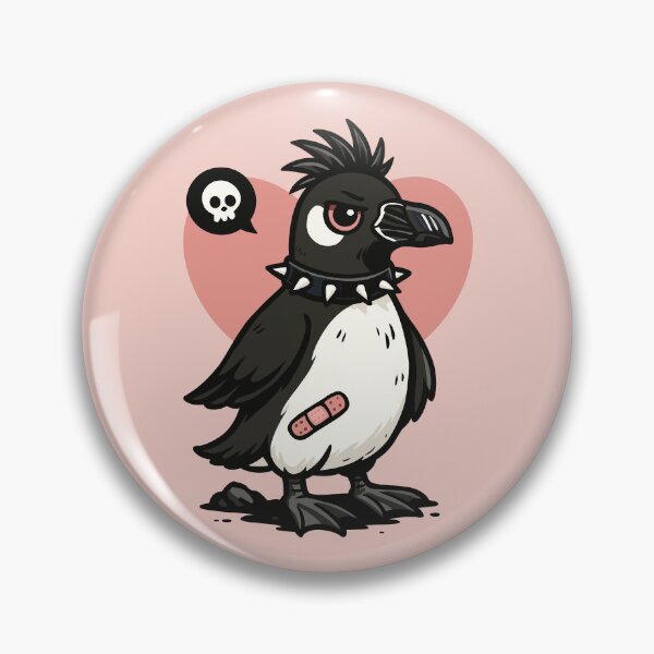 Item preview, Emo Punk Great Auk designed and sold by Ghost on Toast.