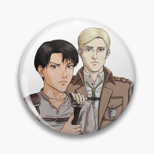 Item preview, Attack on Titan - Levi and Erwin designed and sold by Yuen-Biao.