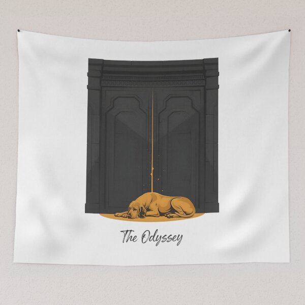 Item preview, Argos Loyal Dog of Odysseus Ithaca Gates designed and sold by Enea Kelo.