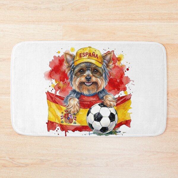Item preview, Yorkshire terrier Yorkie World Cup Spain Suppawter designed and sold by The Suppawters.
