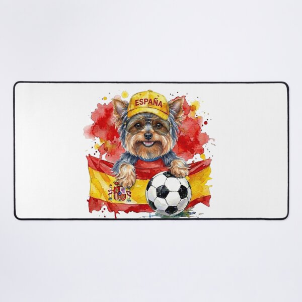 Item preview, Yorkshire terrier Yorkie World Cup Spain Suppawter designed and sold by The Suppawters.