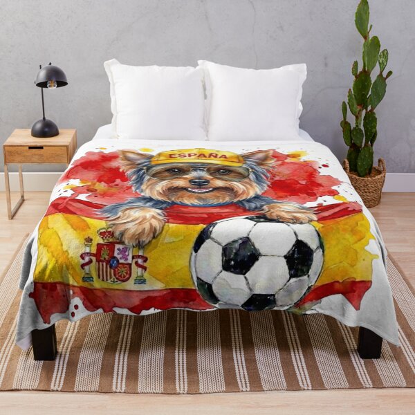 Item preview, Yorkshire terrier Yorkie World Cup Spain Suppawter designed and sold by The Suppawters.