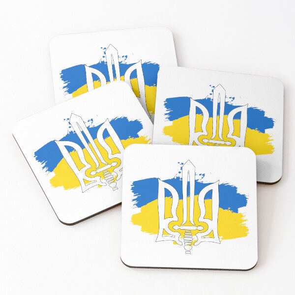 Item preview, Ukrainian Trident Symbol - Ukrainian Flag, Ukraine, Ukrainian Coat of Arms, Stand With Ukraine designed and sold by DGMaxShop.