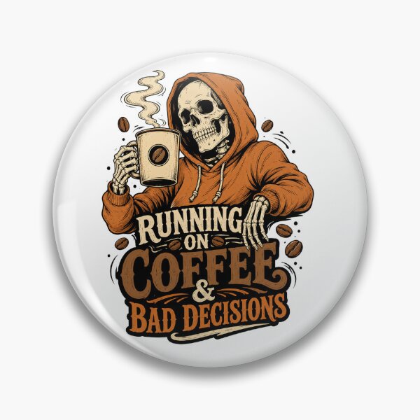 Item preview, Coffee Skeleton designed and sold by wizooo411.
