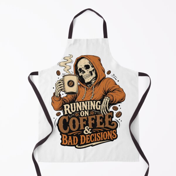 Item preview, Coffee Skeleton designed and sold by wizooo411.