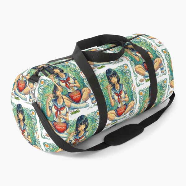 Item preview, Kawaii Anime Girl Eating Ramen Noodles designed and sold by TeeARTHY.