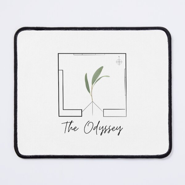 Item preview, Ithaca Palace Floor Plan Olive Bed Odyssey Art designed and sold by Enea Kelo.