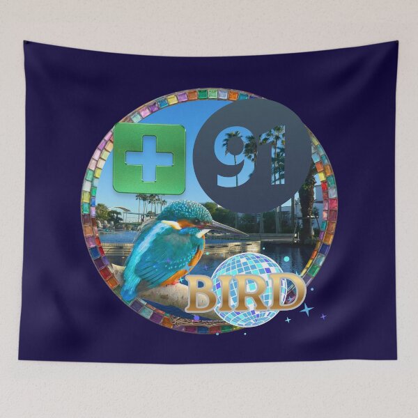 Item preview, +91BIRD JOHNNY Logo: Zushi Marina Gold & Green Edition designed and sold by Plus91BIRD.