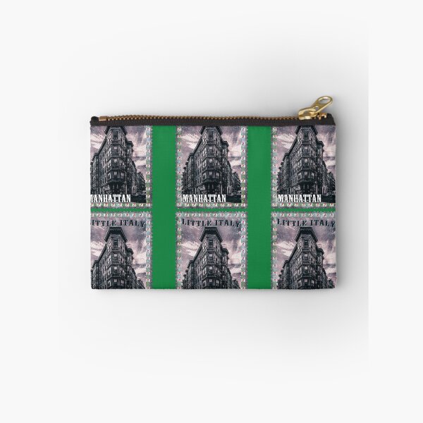 Item preview, Little Italy New York Vintage Postage Stamp | Manhattan NYC Retro Travel poster | New York Italian American pride designed and sold by Youngkev-arts.