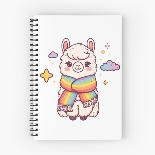 Item preview, Cute Rainbow Alpaca Kawaii Sticker | Colorful Pastel Alpaca Gift designed and sold by Stylestickers55.