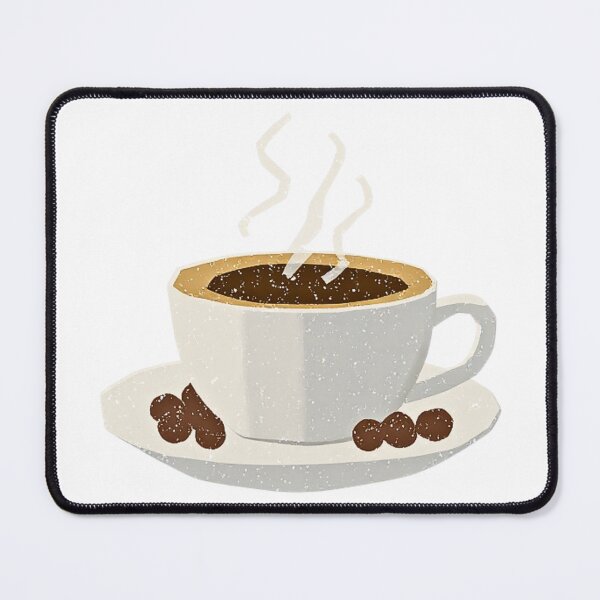 Item preview, Minimalist Steaming Coffee Cup designed and sold by Bright Stone .