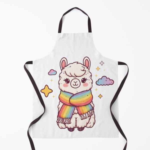 Item preview, Cute Rainbow Alpaca Kawaii Sticker | Colorful Pastel Alpaca Gift designed and sold by Stylestickers55.