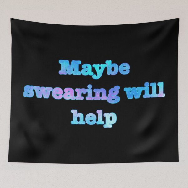 Item preview, Maybe swearing will help designed and sold by Jinxous.