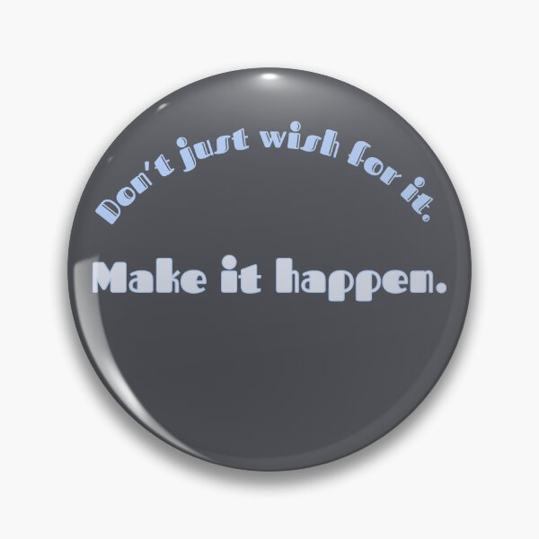 Item preview, Don't Just Wish for It - Text Only Version designed and sold by TheThankfulTyne.