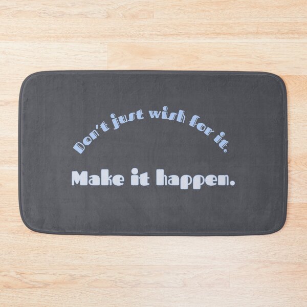 Item preview, Don't Just Wish for It - Text Only Version designed and sold by TheThankfulTyne.