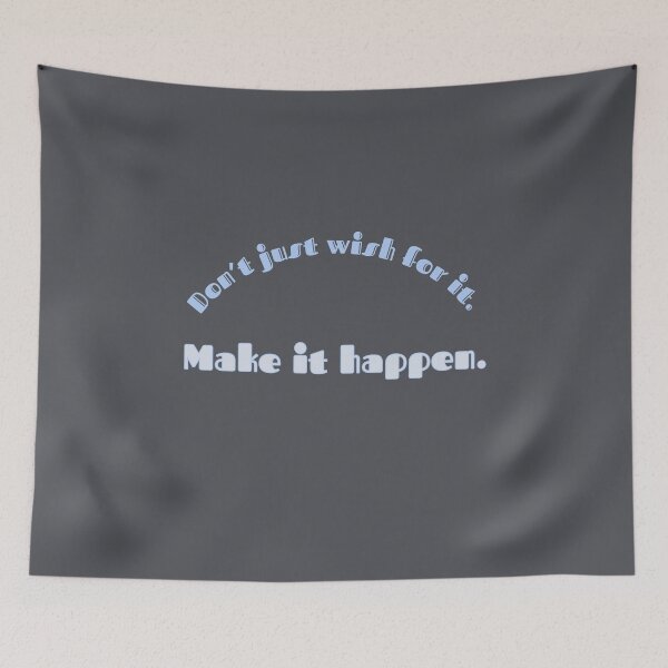 Item preview, Don't Just Wish for It - Text Only Version designed and sold by TheThankfulTyne.