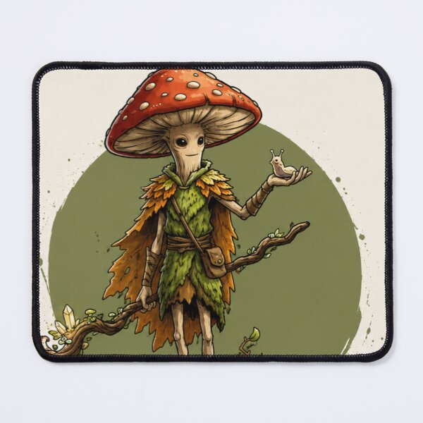 Item preview, Mushroom Traveler Fantasy Character designed and sold by VoxelEstudi0nic.