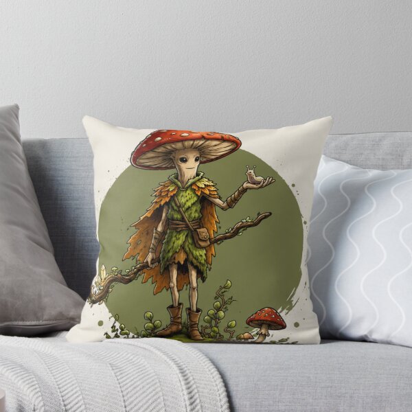 Item preview, Mushroom Traveler Fantasy Character designed and sold by VoxelEstudi0nic.