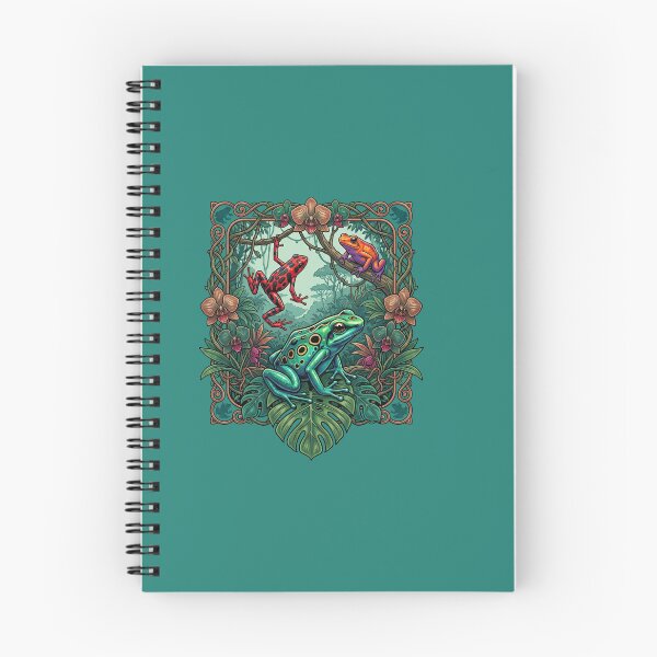 Item preview, Tropical Frogs And Insects Art Nouveau Jungle   designed and sold by TeeARTHY.