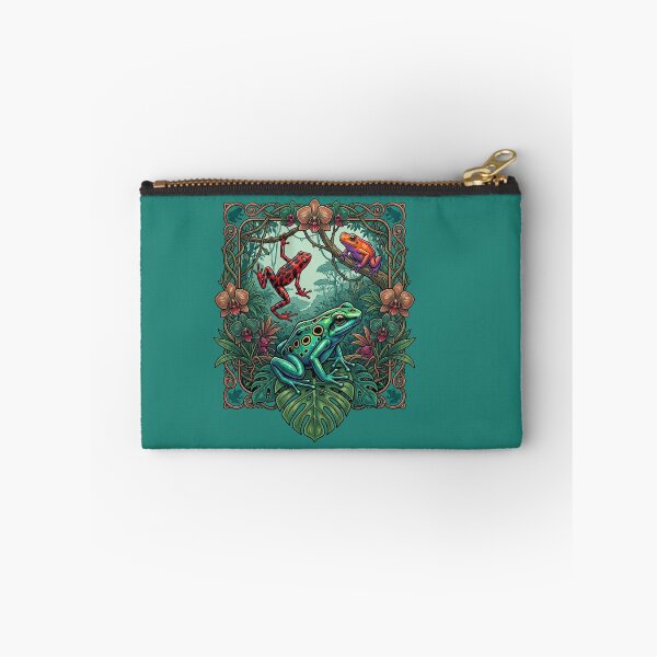 Item preview, Tropical Frogs And Insects Art Nouveau Jungle   designed and sold by TeeARTHY.