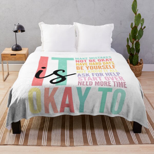 Item preview, Teacher Mental Health Its Okay Affirmation designed and sold by elderberry.