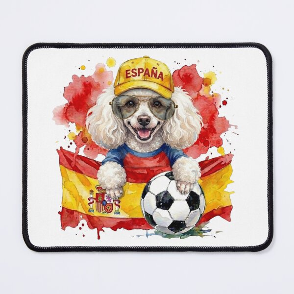 Item preview, Poodle World Cup Spain Suppawter designed and sold by The Suppawters.