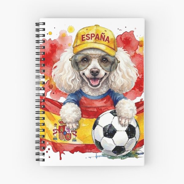 Item preview, Poodle World Cup Spain Suppawter designed and sold by The Suppawters.