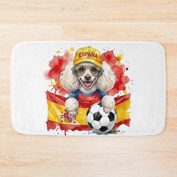 Item preview, Poodle World Cup Spain Suppawter designed and sold by The Suppawters.
