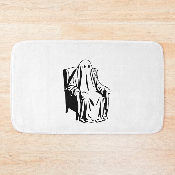 Item preview, Cozy Armchair Ghost Minimal Halloween Spooky designed and sold by elderberry.
