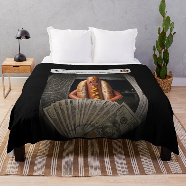 Item preview, Hot Dog Motion Alert Front Door Dog Joke designed and sold by elderberry.