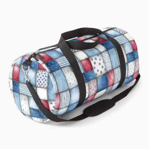 Item preview, Red, White, and Blue Patriotic Patchwork designed and sold by Boddicca.