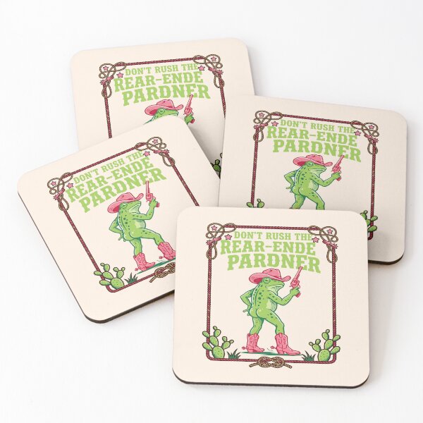 Item preview, Dont Rush The Rear End Pardner Cowboy Frog designed and sold by TeeARTHY.