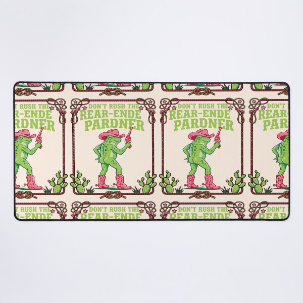 Item preview, Dont Rush The Rear End Pardner Cowboy Frog designed and sold by TeeARTHY.