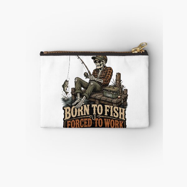 Item preview, Fishing Skeleton designed and sold by wizooo411.