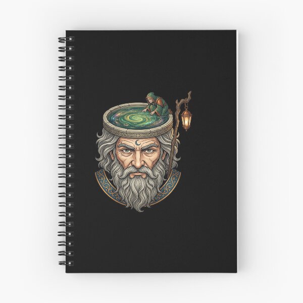 Item preview, Old Wizard With Frog On Hat Fantasy designed and sold by TeeARTHY.