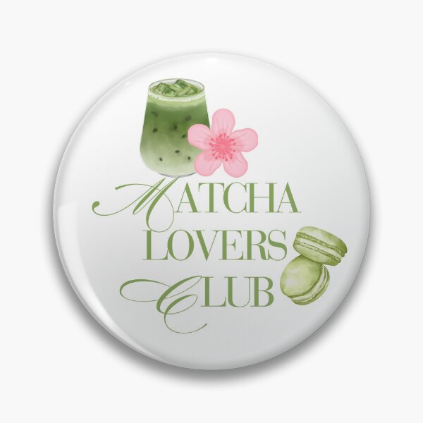 Item preview, Matcha Lovers Club Green Tea Macarons & Sakura designed and sold by JaymeOctober.