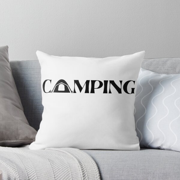 Item preview, Bold Camping Text Outdoor Adventure Word designed and sold by Fikuall.