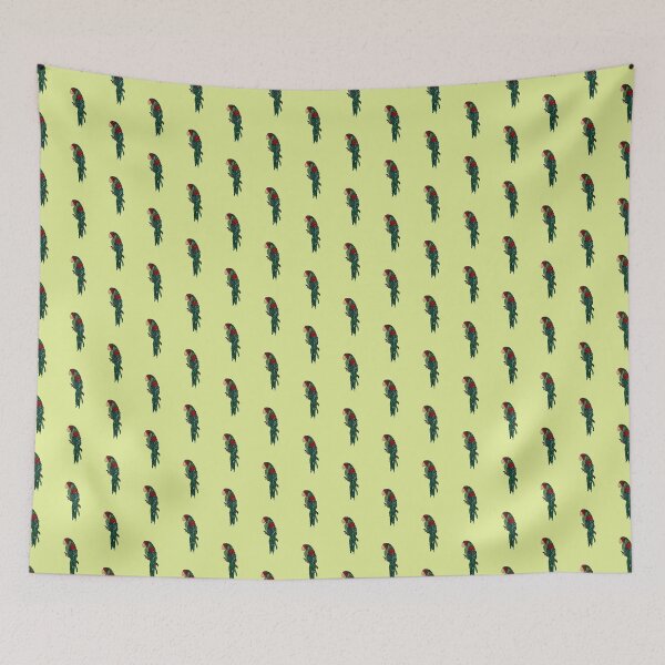Item preview, Red-masked Parakeet Miniature Mosaic Bird designed and sold by Glass Gal.