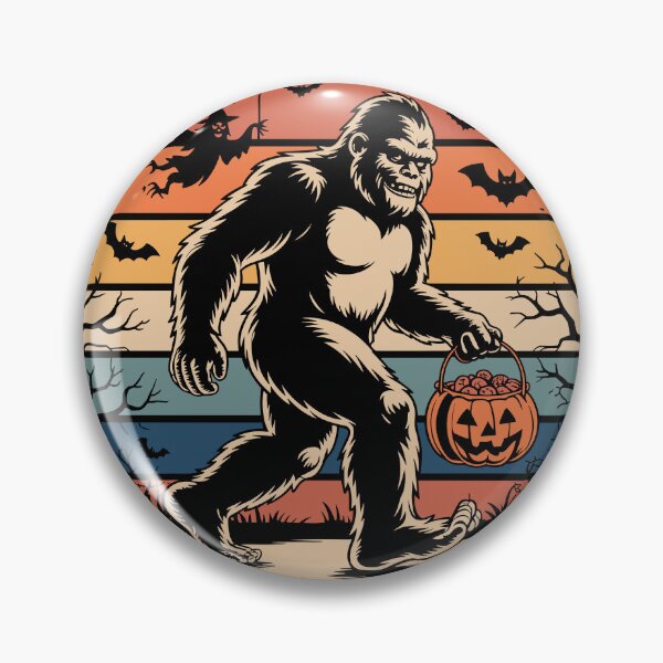 Item preview, Bigfoot Goes Trick or Treating designed and sold by WigOutlet.