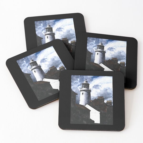 Item preview, Sinister and stormy Southwold Lighthouse water colour designed and sold by stevepaint.