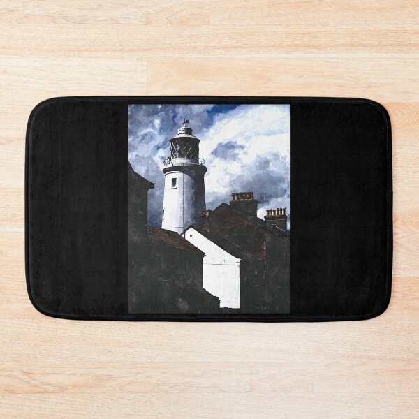 Item preview, Sinister and stormy Southwold Lighthouse water colour designed and sold by stevepaint.