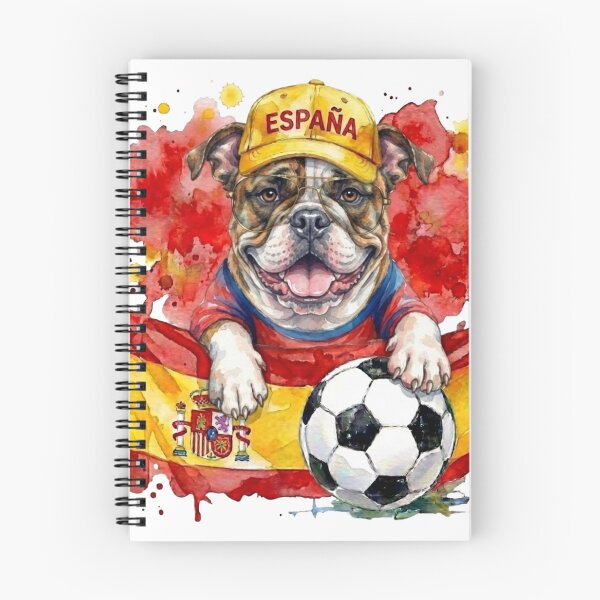 Item preview, Bulldog World Cup Spain Suppawter designed and sold by The Suppawters.