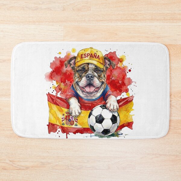 Item preview, Bulldog World Cup Spain Suppawter designed and sold by The Suppawters.
