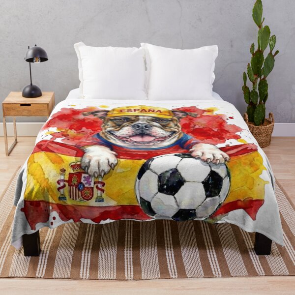 Item preview, Bulldog World Cup Spain Suppawter designed and sold by The Suppawters.